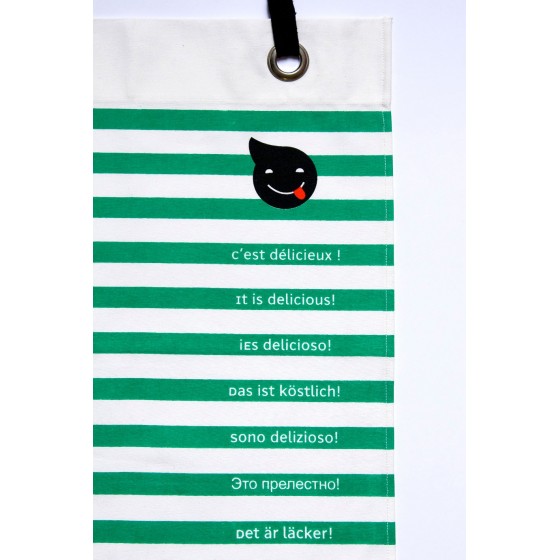 Serviette de table Napkid Verte - DEUZ