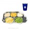 Plateau repas Din Din & son verre inox