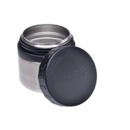 DUO P'TITS POTS - Lot 2 boites hermétiques tout inox - Black - LUNCHBOTS