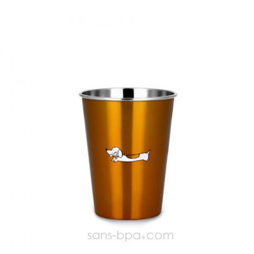 Verre inox - Chien - ECOCOCOON