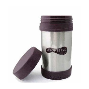 Boite à repas isotherme Aubergine - U Konserve