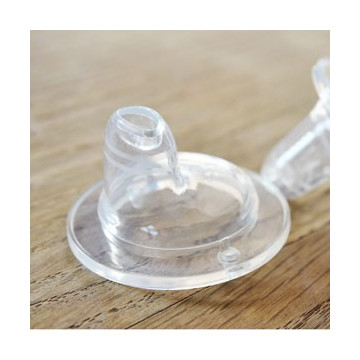 Lot 2 tétines Becs anti-fuite Goulot Large - Organic Kidz