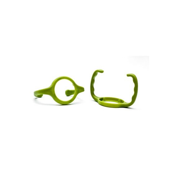 Biberon inox Goulot Etroit 200 ml - POIS VERTS - ORGANIC KIDZ