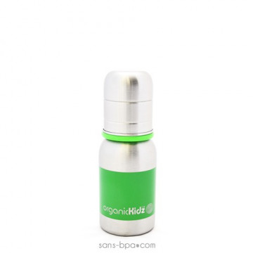 Biberon inox 120 ml GREEN 2