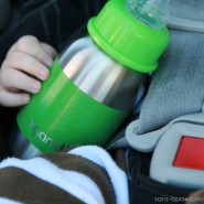 Biberon Little Green - 120 ml goulot étroit - Organic Kidz