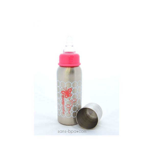 Biberon Papillon - 200 ml goulot étroit - Organic Kidz