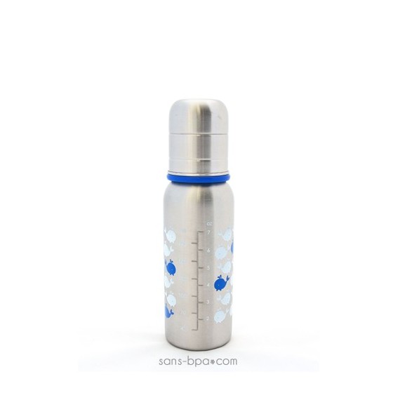 Biberon Baleine- 200 ml goulot étroit - Organic Kidz