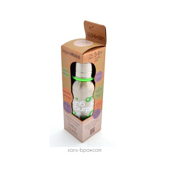 Biberon Baleine- 200 ml goulot étroit - Organic Kidz