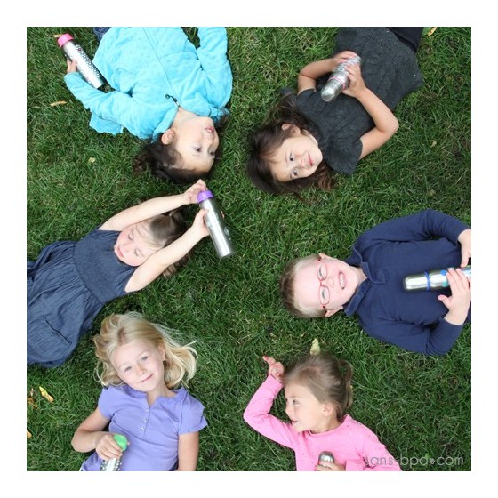 Biberon Bulles - 200 ml goulot étroit - Organic Kidz