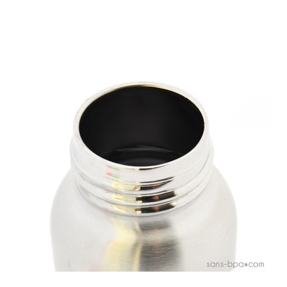 Biberon isotherme Gecko - 270 ml goulot étroit - Organic Kidz