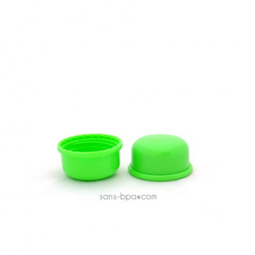 Opercule d'étanchéité . Lot de 2 bouchons Goulot Étroit GREEN - ORGANIC KIDZ