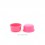 Lot 2 capuchons rose pour biberon Goulot Etroit - Organic Kidz