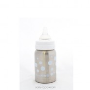 Biberon inox Goulot Large 265 ml - BLANC - ORGANIC KIDZ