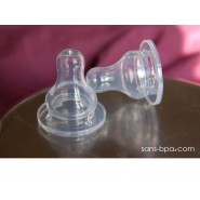 Tétine n°1 débit lent pour biberons Organic Kidz
