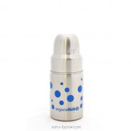 Biberon inox Goulot Large 265 ml - BLEU - ORGANIC KIDZ
