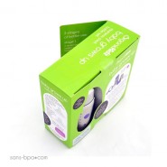 Kit évolutif 270 ml Pois Bleu - Organic Kidz