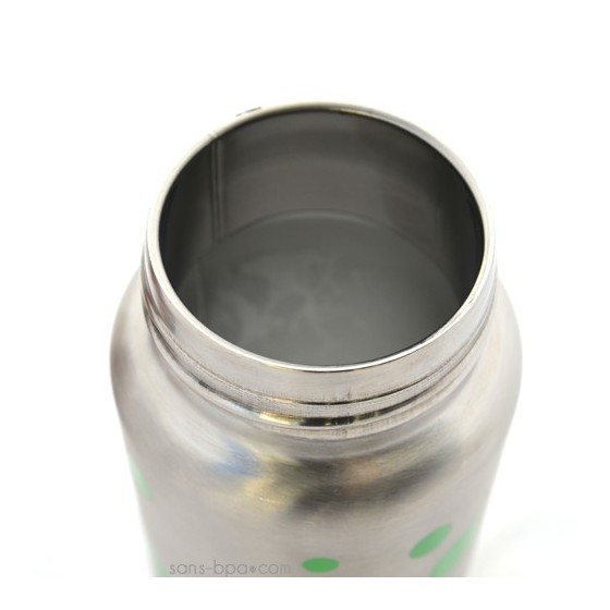 Kit évolutif isotherme Pois Vert - Organic Kidz
