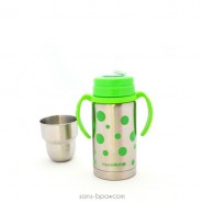 Kit évolutif isotherme Pois Vert - Organic Kidz