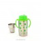 Kit évolutif isotherme Pois Vert - Organic Kidz