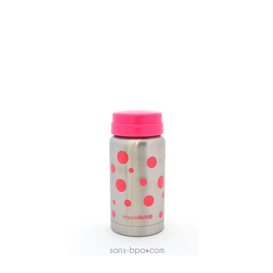 Kit évolutif isotherme Pois Rose - Organic Kidz