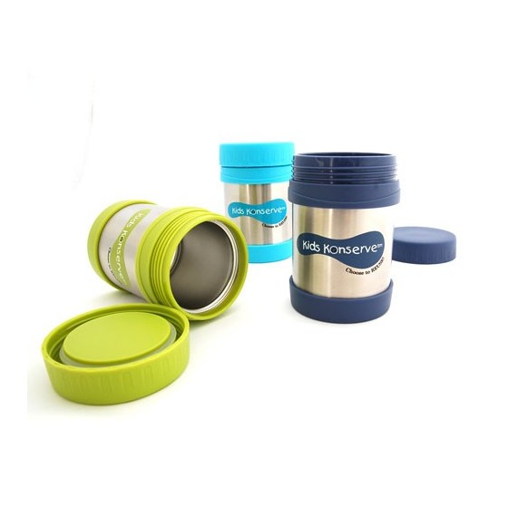Boite repas inox isotherme - Azur - KIDS KONSERVE