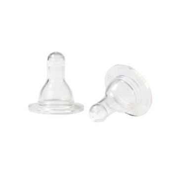 Lot 2 tétines Goulot Etroit SILICONE Sépciale bouillie - LIFEFACTORY