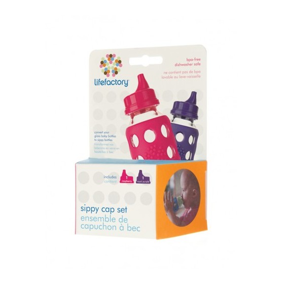 Lot 2 becs à boire Prune & Farmboise - LifeFactory