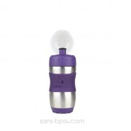 SAFE SPORTER - Gourde inox 355 ml - MYRTILLE - KID BASIX