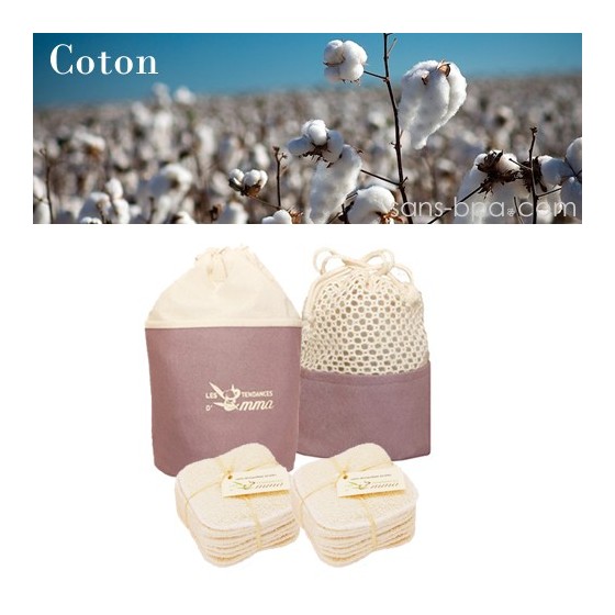 Kit Eco Belle - Coton Bio - LES TENDANCES D'EMMA