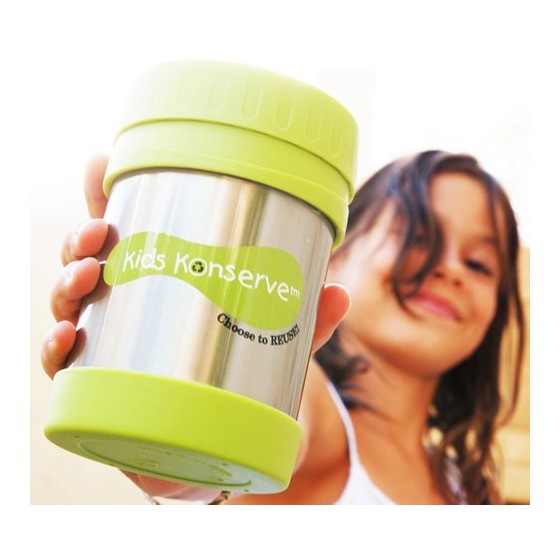 Boite repas inox isotherme - Pomme - KIDS KONSERVE