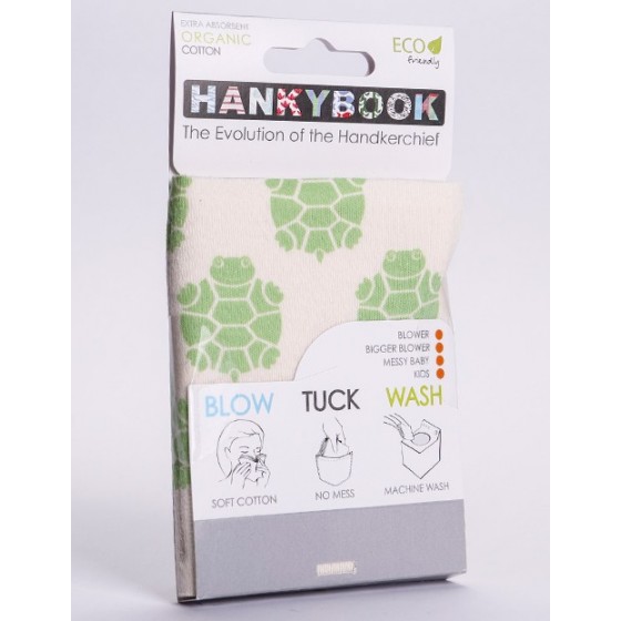 Mouchoir BIO Tortue - Hanky Book