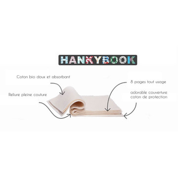 Mouchoir BIO Tortue - Hanky Book 2