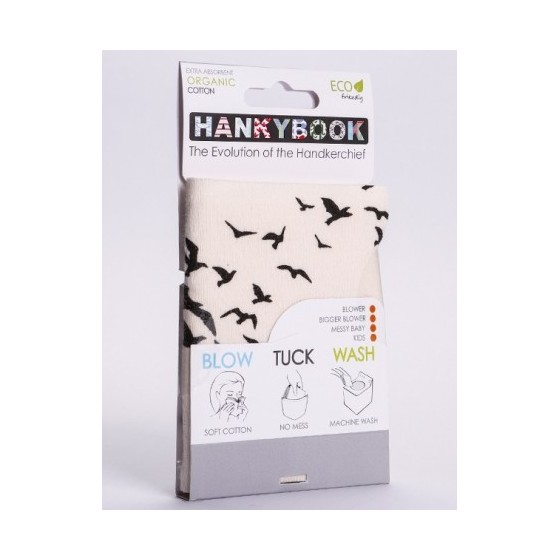 Mouchoir BIO Oiseaux - Hanky Book