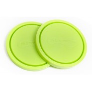 Lot 2 couvercles de rechange - Modèle médium - Pomme- KIDS KONSERVE