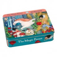 Puzzle boite métallique - Forêt Magique - Mudpuppy