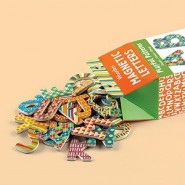 Lettres ABC magnétiques en bois - MudPuppy