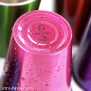 Verre inox - Fraise - ECOCOCOON