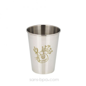 Verre inox gravé - Dress Ups - Indestructible by ECOCOCOON