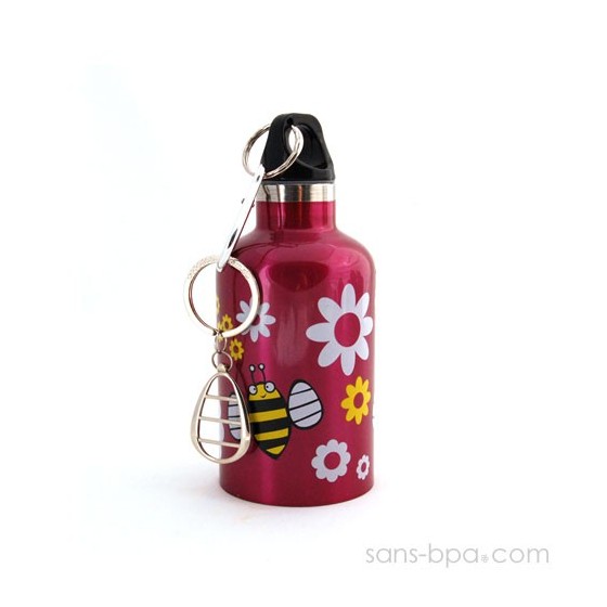 Gourde inox isotherme anti-fuite Cocoon 350 ml - Spring - Ecococoon