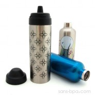 Gourde inox isotherme anti-fuite Cocoon 600 ml - Cocoon Flower - Ecococoon