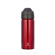 Gourde inox isotherme anti-fuite Cocoon 500 ml - Rubis - Ecococoon