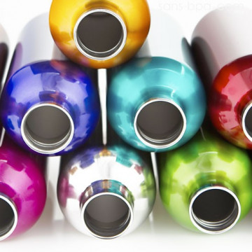 Gourde inox isotherme anti-fuite Cocoon 500 ml - Rubis - Ecococoon 2