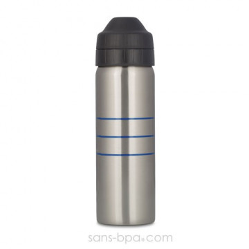 Gourde inox isotherme anti-fuite Cocoon 600 ml - Blue Cocoon - Ecococoon 2