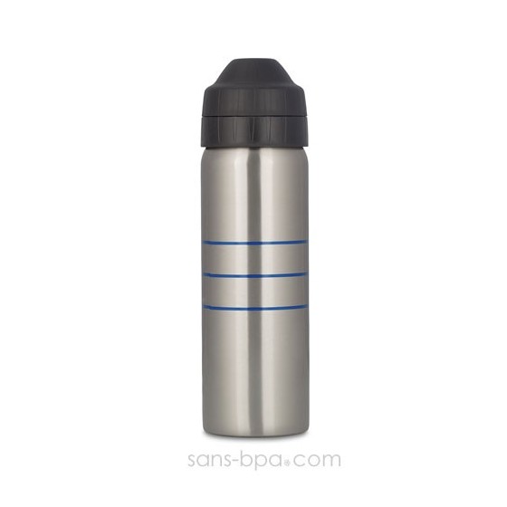 Gourde inox isotherme anti-fuite Cocoon 600 ml - Blue Cocoon - Ecococoon