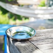 Assiette à bords inox - Small - ONYX