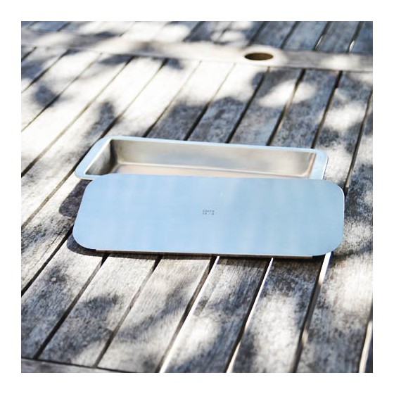 Couvercle à bac à glaçons métallique - ONYX