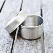 Mini boite hermétique inox 45 ml - ONYX