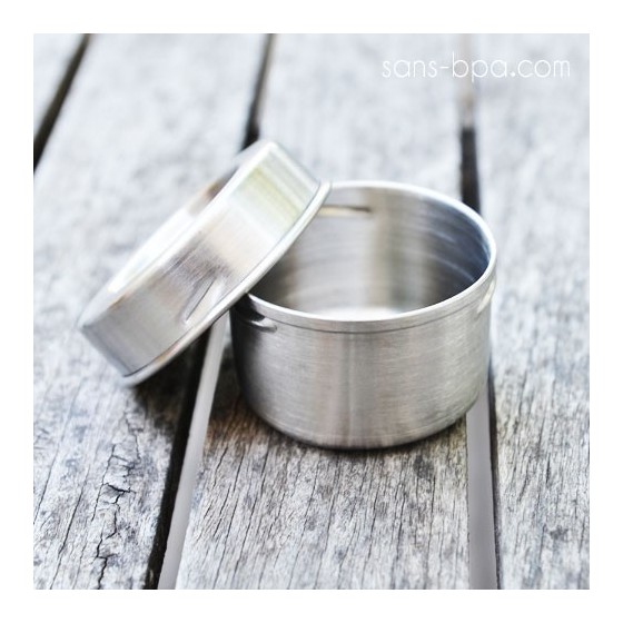 Mini boite hermétique inox 45 ml - ONYX