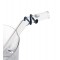 Paille verre Smoothie Courbe Courte Blanc Bleu - Strawesome