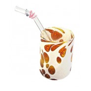 Paille verre Enfant Courbe Courte GIRLS - Strawesome